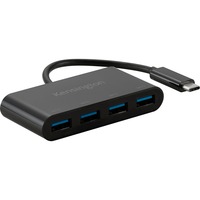 Kensington CH1200 USB-C 4 Port Hub, USB-Hub schwarz