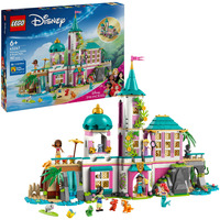 LEGO 43267 Disney Princess Prinzessinnenschloss mit Haustieren, Konstruktionsspielzeug 