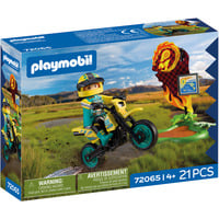 PLAYMOBIL 72065 Offroad Motorrad, Konstruktionsspielzeug 