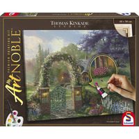 Schmidt Spiele My ArtNOBLE Thomas Kinkade - Hummingbird Cottage, Malen 