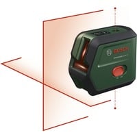 Bosch Heimwerken & Garten Kreuzlinienlaser UniversalLevel 2 UNI grün, rote Laserlinien, Reichweite 12 Meter