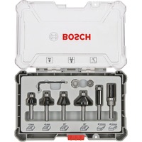 Bosch Professional Rand- und Kantenfräser-Set, 6-teilig 6mm-Schaft