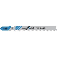 Bosch Professional Stichsägeblatt T 118 B Basic for Metal, 92mm 100Stück