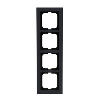 Busch-Jaeger Abdeckrahmen 4-fach, Abdeckung blau, Retail