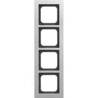 Busch-Jaeger Abdeckrahmen zum Abdecken von Schaltern, Tastern und Steckdosen, Abdeckung titan, Retail