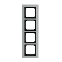 Busch-Jaeger Abdeckrahmen zum Abdecken von Schaltern, Tastern und Steckdosen, Abdeckung titan, Retail