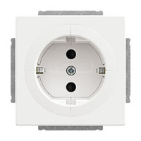 Busch-Jaeger Objektsteckdose Typ 20 EUAB-84 weiß, Retail