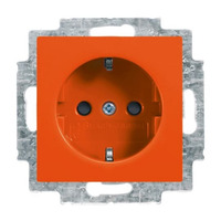 Busch-Jaeger Schutzkontakt-Steckdosen-Einsatz orange, Retail