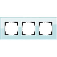 Gira Abdeckrahmen 3-fach Glas mint, Retail