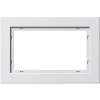 Gira Abdeckrahmen ein ein zweifach, Abdeckung weiß, Retail