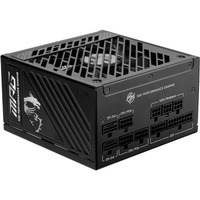MSI MPG A850GS PCIE5, PC-Netzteil schwarz, 1x 12-Pin High Power GPU, 3x PCIe, Kabelmanagement, 850 Watt