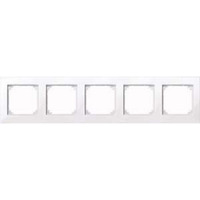 Merten M-PLAN Rahmen 5-fach Rahmen aus Thermoplast glänzend Retail