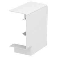 OBO Flachwinkel Haubenformteil weiß, Retail