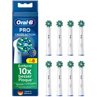  Oral-B Pro Cross Action Aufsteckbürsten 8er-Pack weiß
