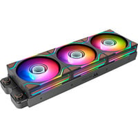 Thermaltake SWAFAN 120 EX INFINITY ARGB Sync PC Cooling Fan Wood Edition, Gehäuselüfter schwarz, 3er-Pack, 120 mm, 124 mm