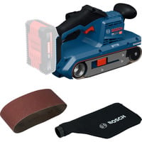 Bosch Professional Akku-Bandschleifer GBS18V-75 Professional solo, 18Volt blau/schwarz, ohne Akku und Ladegerät