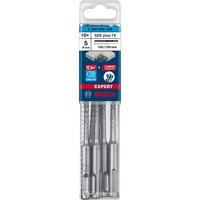 Bosch Professional EXPERT Hammerbohrer SDS-plus-7X, Ø 5mm, 10 Stück Arbeitslänge 100mm
