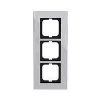 Busch-Jaeger Rahmen drei-fach chrom, Retail