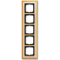 Busch-Jaeger Rahmen fünffach ms/pol Dekor elf weiß, Retail