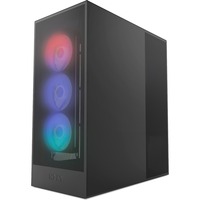 NZXT H7 Flow RGB ( 2024 ) , Tower-Gehäuse schwarz, Tempered Glass