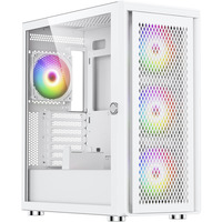 Silentware Air 100 , Tower-Gehäuse weiß, Tempered Glass