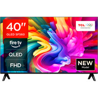TCL 40SF560, QLED-Fernseher 102 cm (40 Zoll), schwarz, FullHD, Triple Tuner, Fire TV