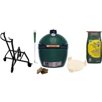 Big Green Egg XLarge, Starter-Paket, Holzkohlegrill grün, Ø 61cm