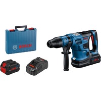 Bosch Akku-Bohrhammer BITURBO GBH 18V-36 C Professional blau/schwarz, 2x Akku ProCORE18V 8,0Ah, Bluetooth Modul, im Koffer