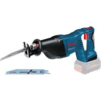 Bosch Akku-Säbelsäge GSA 18V-LI Professional solo, 18Volt blau/schwarz, ohne Akku und Ladegerät