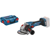 Bosch Akku-Winkelschleifer BITURBO GWS 18V-15 C Professional solo blau/schwarz, ohne Akku und Ladegerät, in L-BOXX