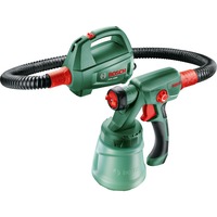 Bosch Farbsprühsystem PFS 1000, Sprühpistole grün/schwarz, 410 Watt, Düse für Lackfarben