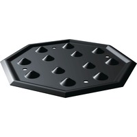 Bosch Home Simmerplatte HEZ298105 schwarz, für Gaskochfelder