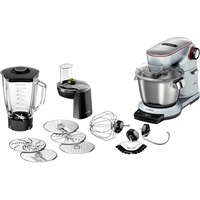 Bosch MUM9DT5S41 Küchenmaschine OptiMUM silber, 1.600 Watt, Serie 8