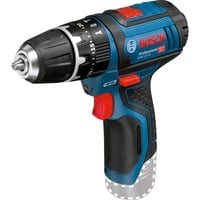 Bosch Professional Akku-Schlagbohrschrauber GSB 12V-15 Professional, 12Volt blau/schwarz, ohne Akku und Ladegerät, L-BOXX