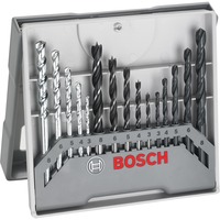 Bosch Professional Gemischter Bohrer-Satz, 15-teilig 