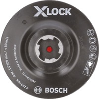 Bosch Professional PRO Backing Pad, X-LOCK Stützteller Klettverschluss, Ø 115mm, Schleifteller für X-LOCK Winkelschleifer