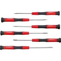 GEDORE Red 2K-Elektronikschraubendreher-Satz, 6-teilig rot/schwarz