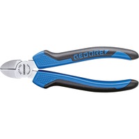 GEDORE Seitenschneider 160mm, 2-Komponentengriff, Schneid-Zange blau/schwarz, schwedisches Modell