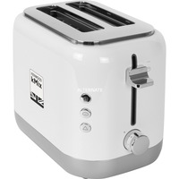 Kenwood kMix Toaster TCX751WH weiß/silber, 900 Watt, für 2 Scheiben Toast
