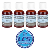Thermaltake Premium Concentrate - Orange (4 Bottle Pack), Kühlmittel orange