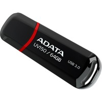 ADATA DashDrive UV150 64 GB, USB-Stick schwarz/rot, USB-A 3.2 Gen 1