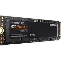 SAMSUNG 970 EVO Plus 1 TB, SSD schwarz, PCIe 3.0 x4, NVMe 1.3, M.2 2280, intern