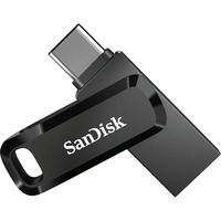 SanDisk Ultra Dual Drive Go 256 GB, USB-Stick schwarz, USB-A 3.2 Gen 1, USB-C 3.2 Gen 1