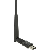 DeLOCK WLAN USB2.0 Stick, WLAN-Adapter schwarz