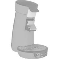 Philips Senseo Original Plus CSA 210/10 , Padmaschine weiß