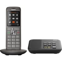 Gigaset CL660A, analoges Telefon grau/schwarz, mit Box 200 Anrufbeantworter
