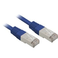 Sharkoon Patchkabel RJ45 Cat.5e FTP blau, 10 Meter, Retail