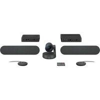 Logitech Rally Plus, Webcam schwarz/grau