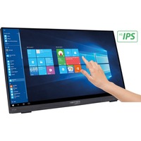 HANNspree HT225HPB, LED-Monitor 54.6 cm (21.5 Zoll), schwarz, HDMI, DisplayPort, VGA, Sound