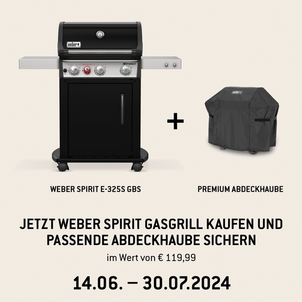 Korrekt Profet grill Weber Gasgrill Spirit E-325S GBS schwarz/edelstahl, Modell 2021, mit Sear  Zone